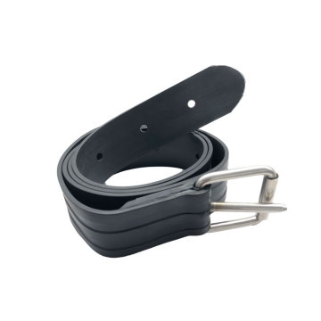 SHANGHAI DIVTOP Customized Heavy Duty  Rubber Diving Weight Belt With SS Buckle